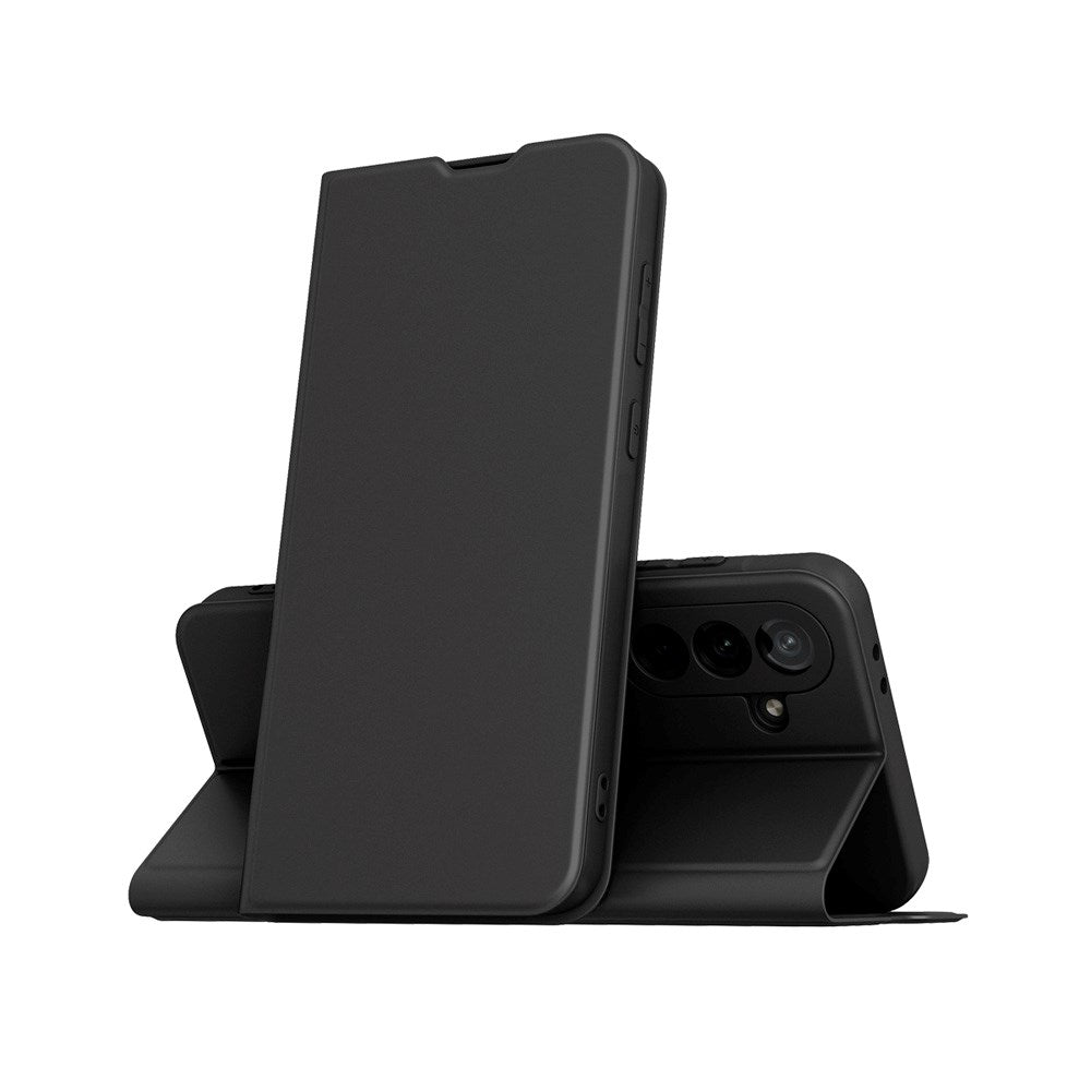 Spello Samsung Galaxy A36 (5G) Faux Leather Flip Case with Stand Function - Black