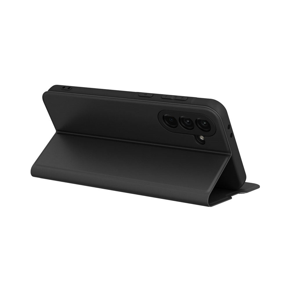 Spello Samsung Galaxy A26 (5G) Faux Leather Flip Case with Stand Function - Black