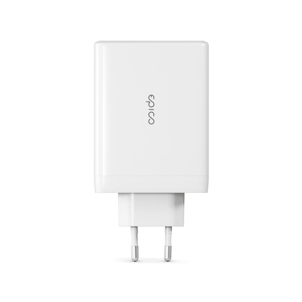 Epico UltraBoost GaN 140W Wall Charger with 3x USB-C & 1x USB-A - White