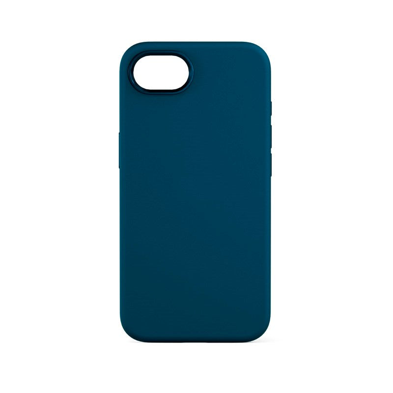 iPhone 16e Epico Mag+ Silicone Case - MagSafe Compatible - Petrol Blue
