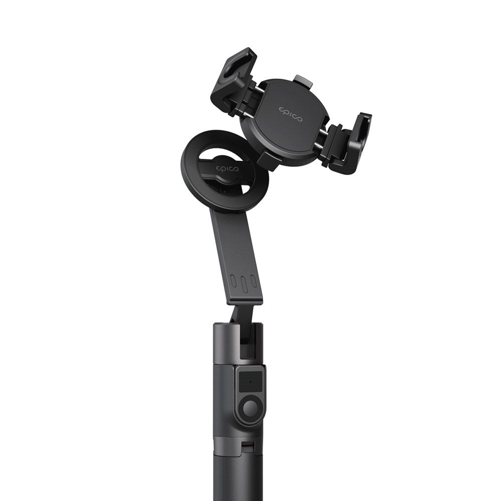Epico 2-in-1 Tripod Mag+ Selfie Stick - Foldable - MagSafe Compatible - Black