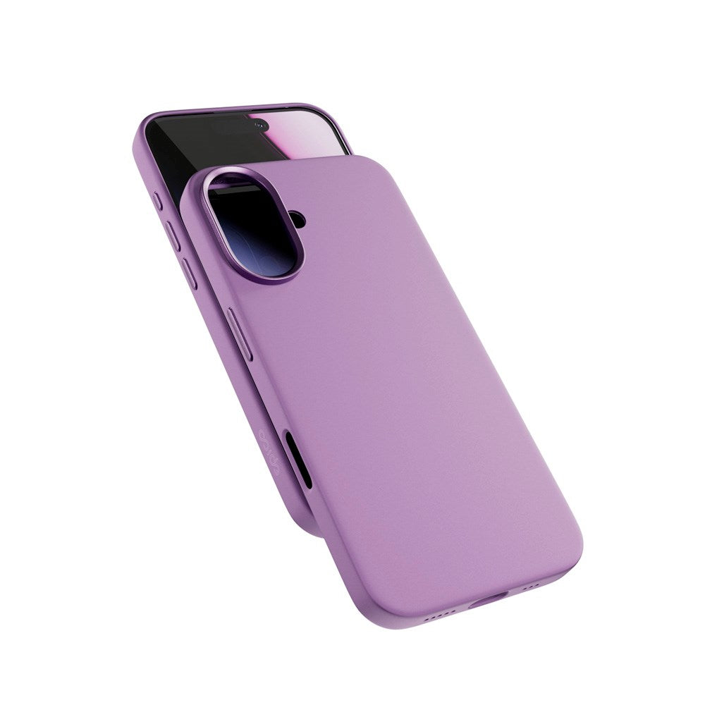 iPhone 17 Epico Silicone Pro Mag+ Case - MagSafe Compatible - Purple