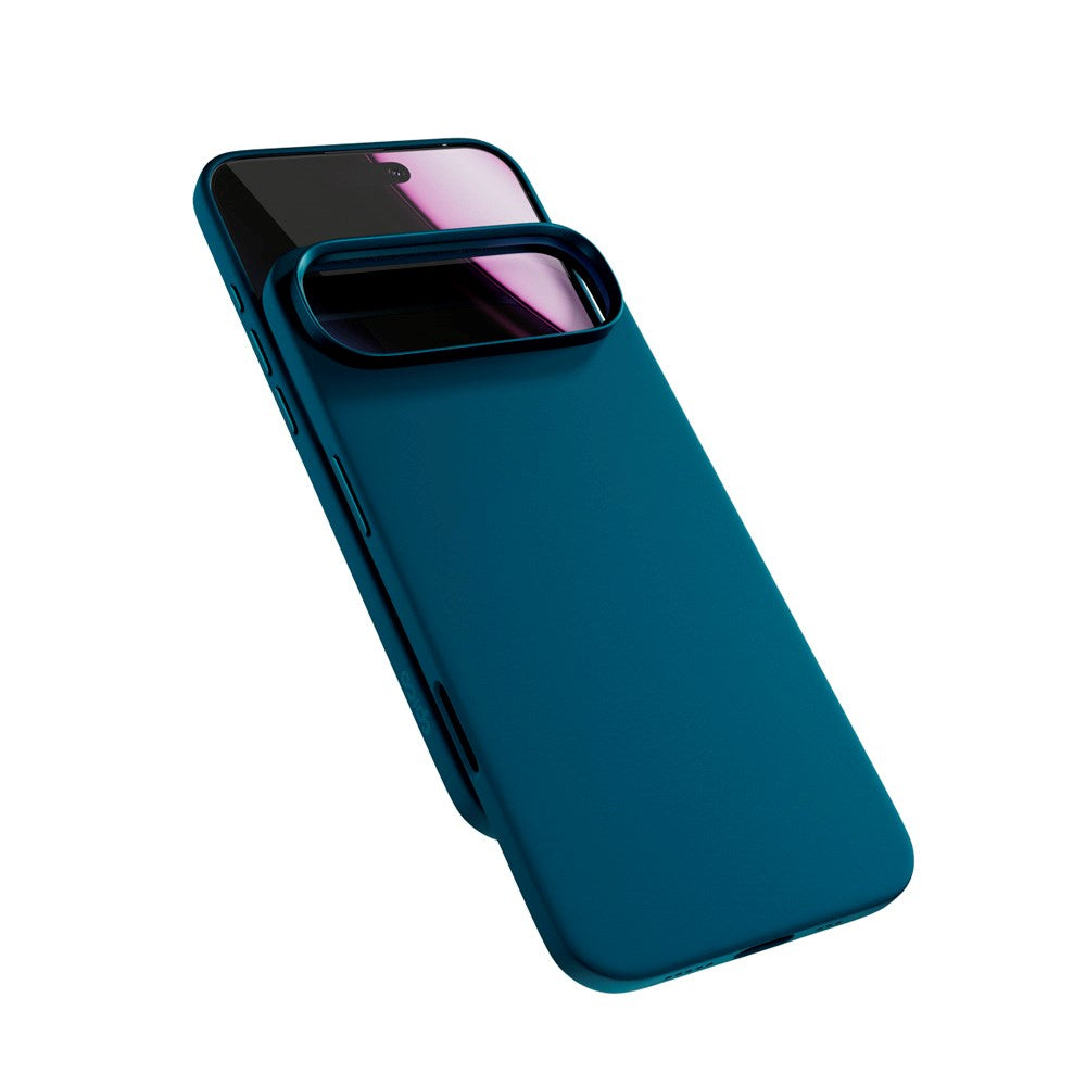 iPhone Air Epico Silicone Pro Mag+ Case - MagSafe Compatible - Petrol Blue