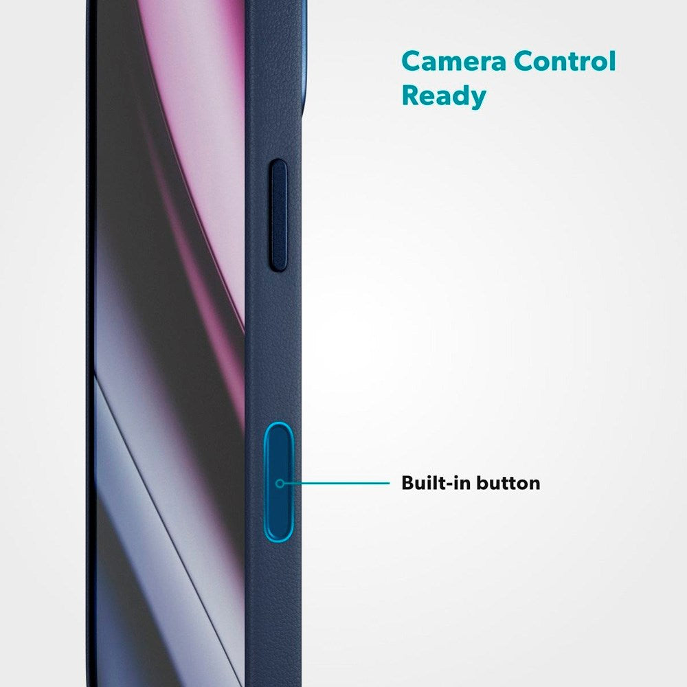 iPhone 17 Pro Max Epico Leather Pro Mag+ Case - MagSafe Compatible - Blue