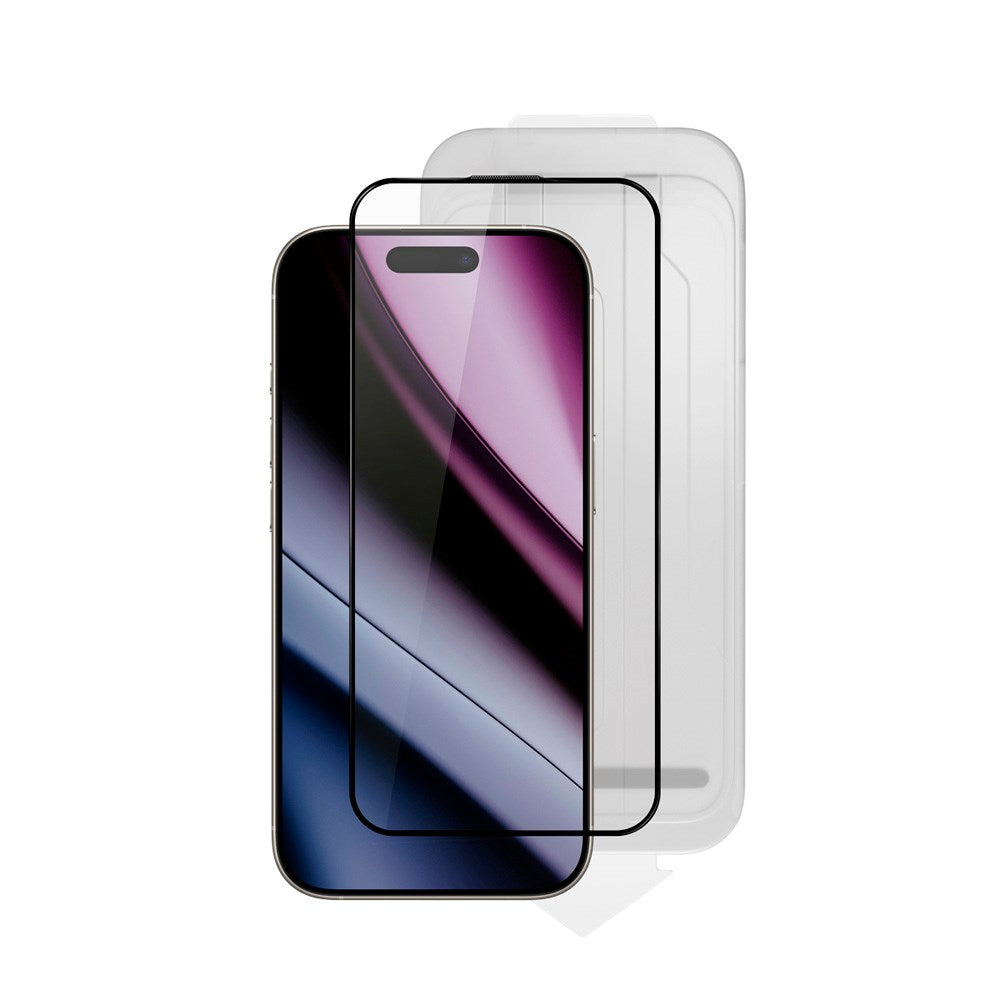 iPhone 11 / XR Epico Hero Glass 3D Screen Protector Glass with Installation Frame - Transparent