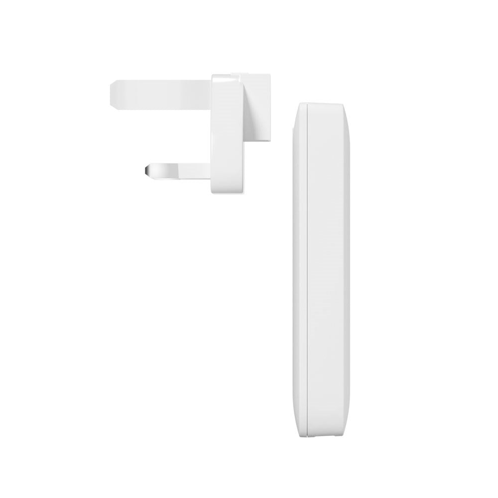 Epico Travel UltraBoost Flat 65W Wall Charger with 2 x USB-C & 1 x USB-A – White