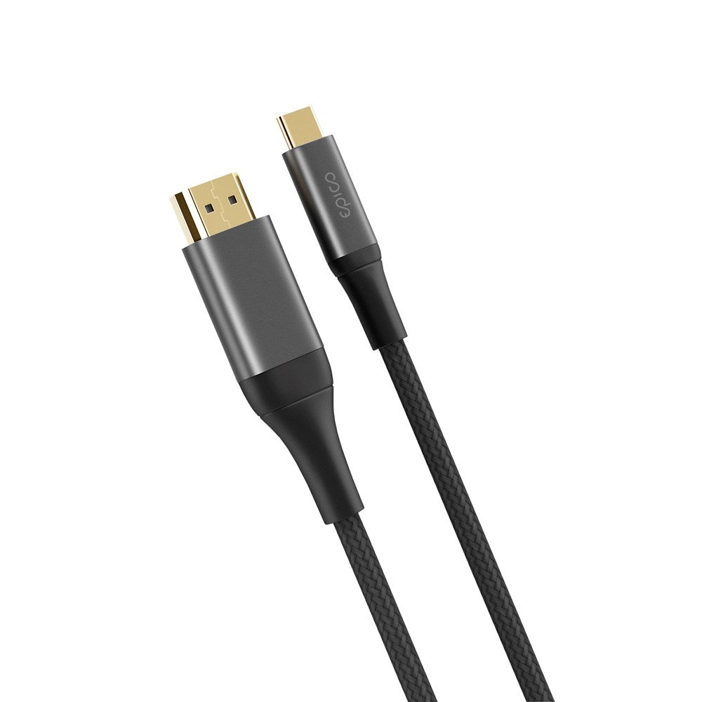 Epico UltraLink HDMI to USB-C Cable - 2m - 4K / 60Hz - Space Grey