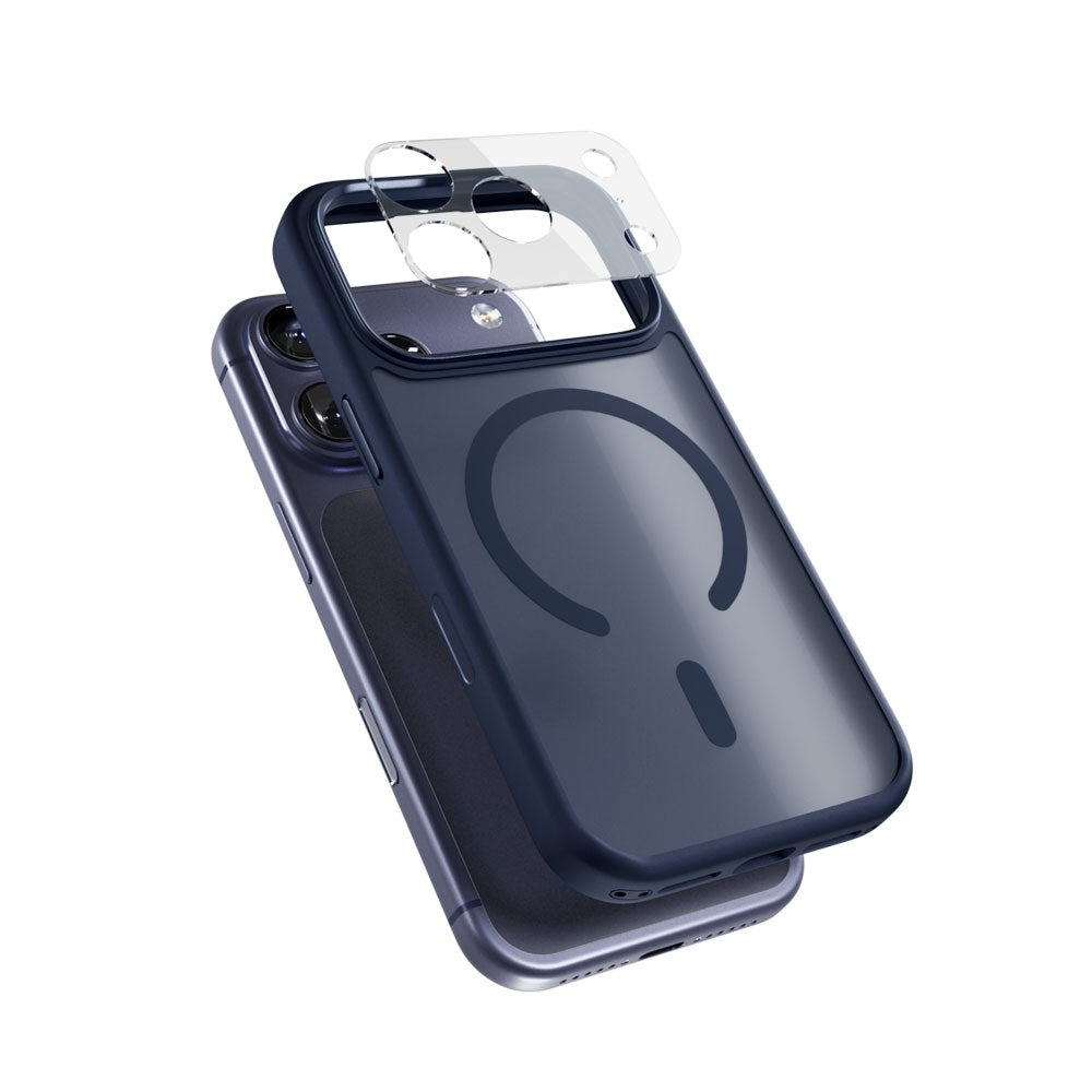 iPhone 17 Pro Max Epico HeroMatte Pro Mag+ Case with Camera Protection - MagSafe Compatible - Blue