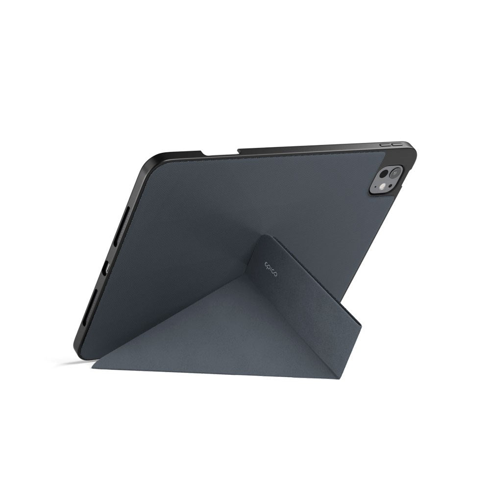 iPad Pro 12.9" (2022-2018) / Air 13" (2026-2024) Epico SolidWoven Flip Case - Black