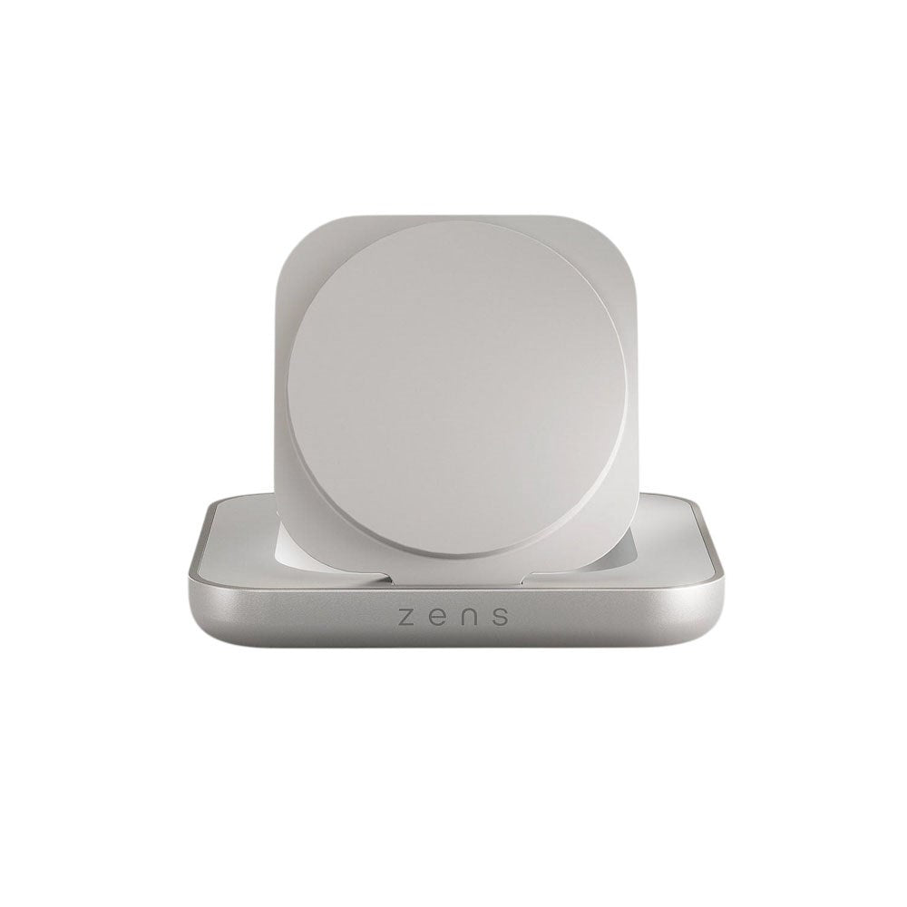ZENS 15W Qi2 Magnetic Wireless Charger - MagSafe Compatible - White
