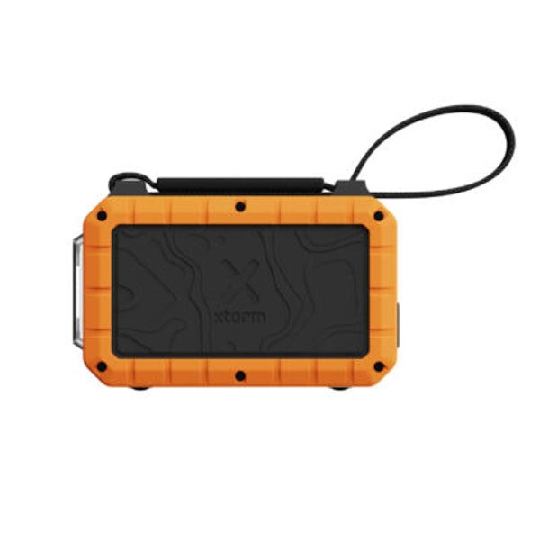 Xtorm Rugged PowerBank with 1x USB-A & 2x USB-C – 40.000 mAh / 100W – Black / Orange