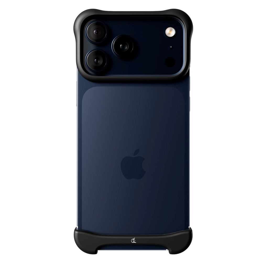 iPhone 17 Pro Max Arc Pulse Aluminum Bumper Case - Matte Black
