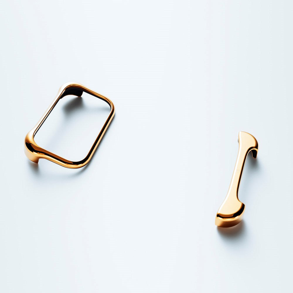 iPhone 17 Pro Max Arc Pulse Aluminum Bumper Case - Gold