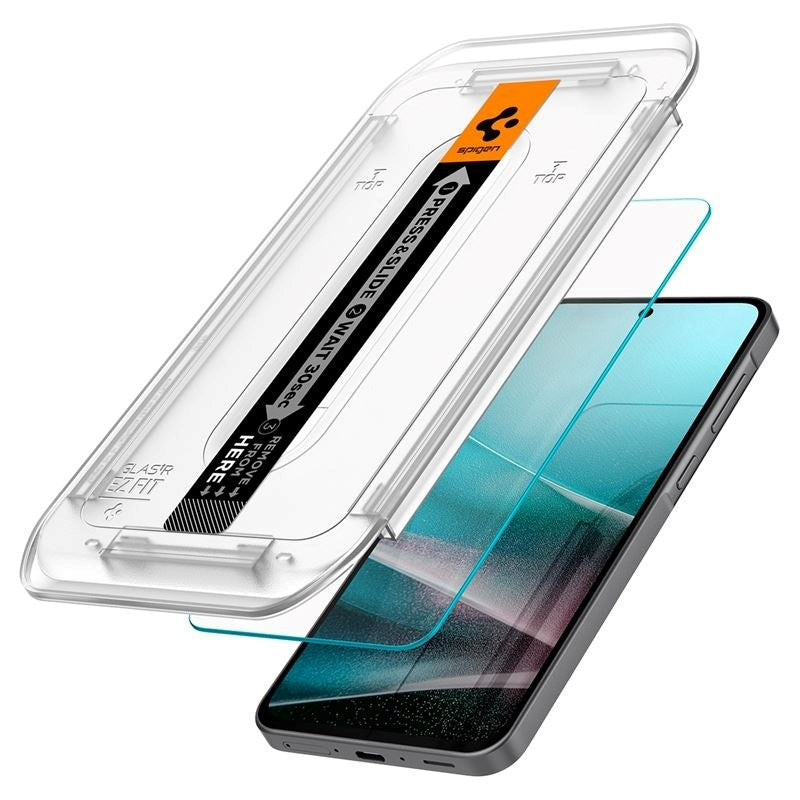 Samsung Galaxy A36 (5G) Spigen EZ Fit Glass tR Screen Protection - 2 pcs - Case Friendly - Transparent