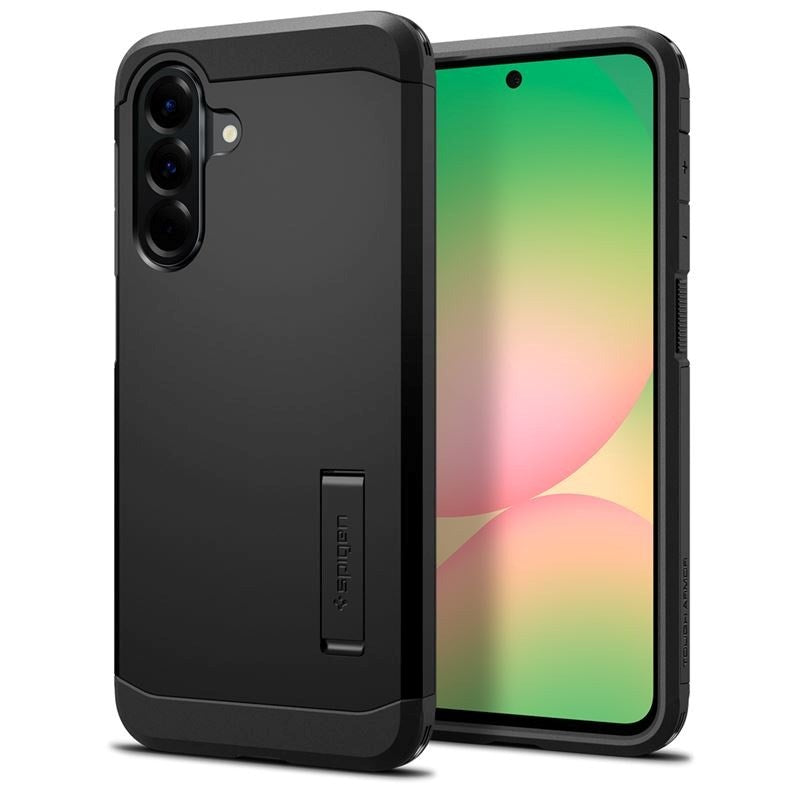 Samsung Galaxy A56 (5G) Spigen Tough Armor Case with Kickstand - Black
