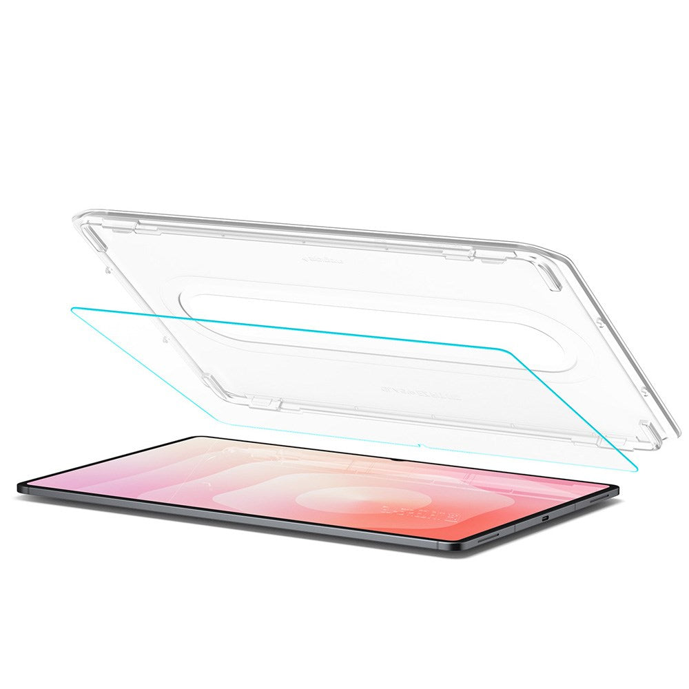 Samsung Galaxy Tab S11 Ultra Spigen Glass tR EZ Fit Pro Screen Protector Glass with Installation Frame - Transparent