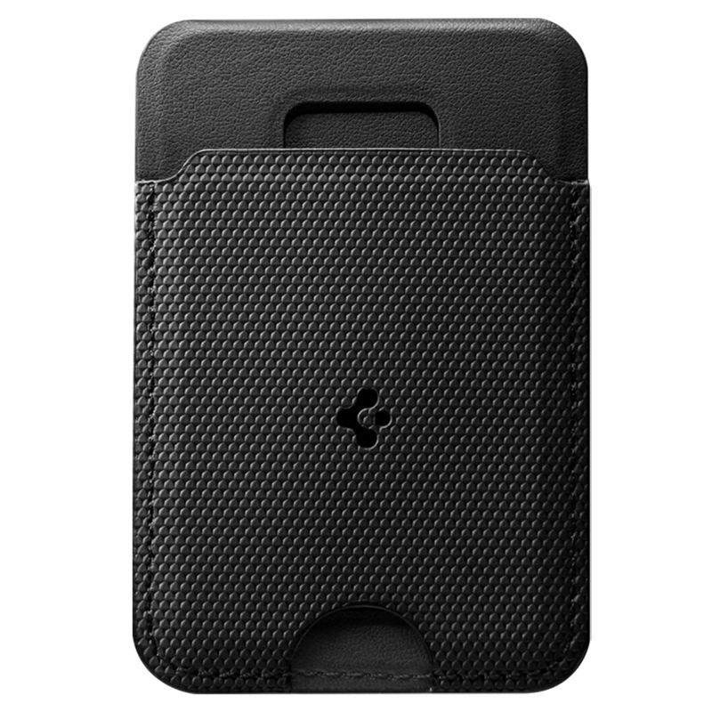 Spigen Foldable Card Holder with 1 Card Slot - MagSafe Compatible - Black