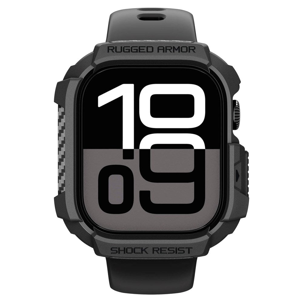 Apple Watch 11 / 10 (46mm) Spigen Rugged Armor 2 Case - Black