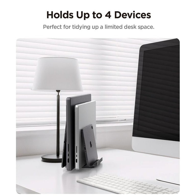 Spigen Vertical MacBook / Computer Stand - Grey