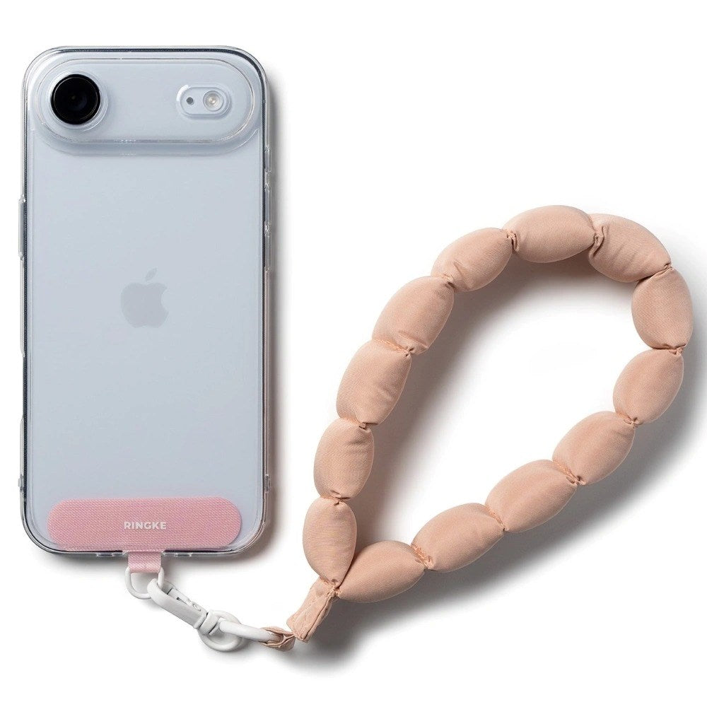 Ringke Puffer Mobile Strap with Insert Plate - Pink