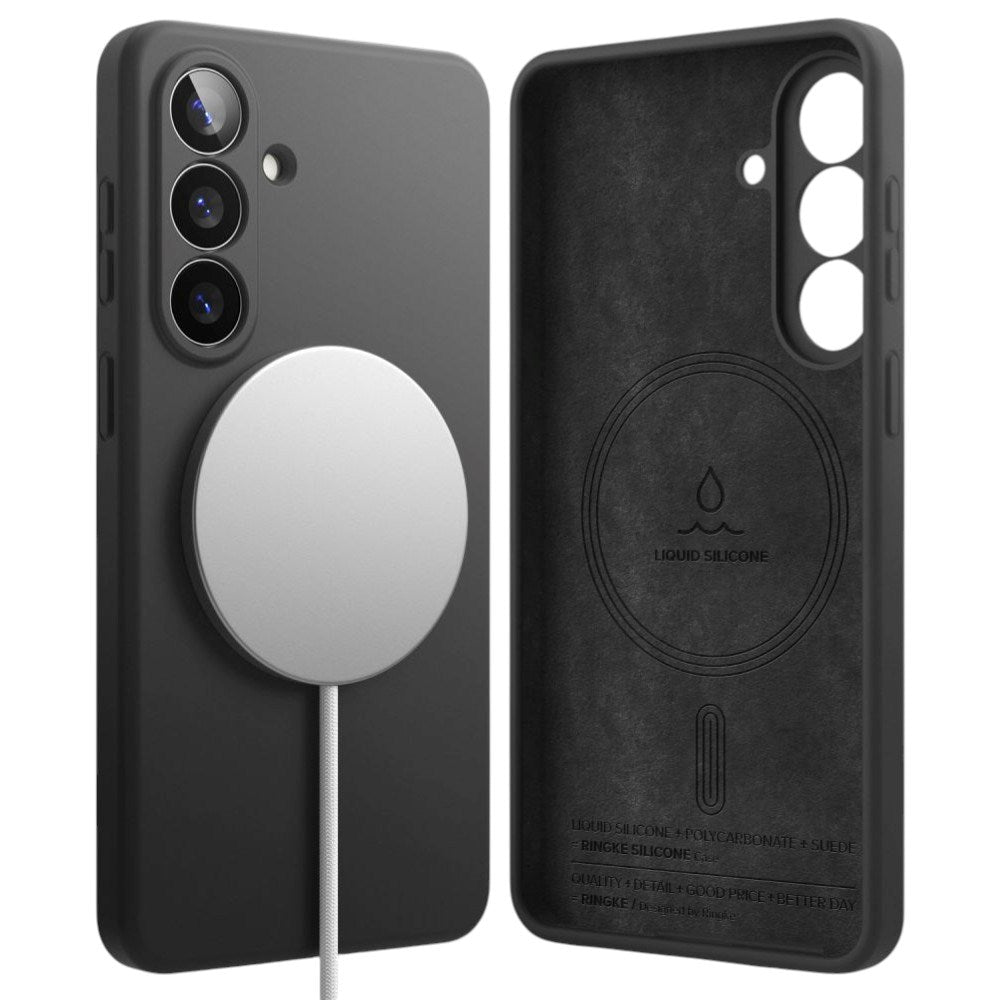 Samsung Galaxy S26 Ringke Silicone Case - MagSafe Compatible - Black
