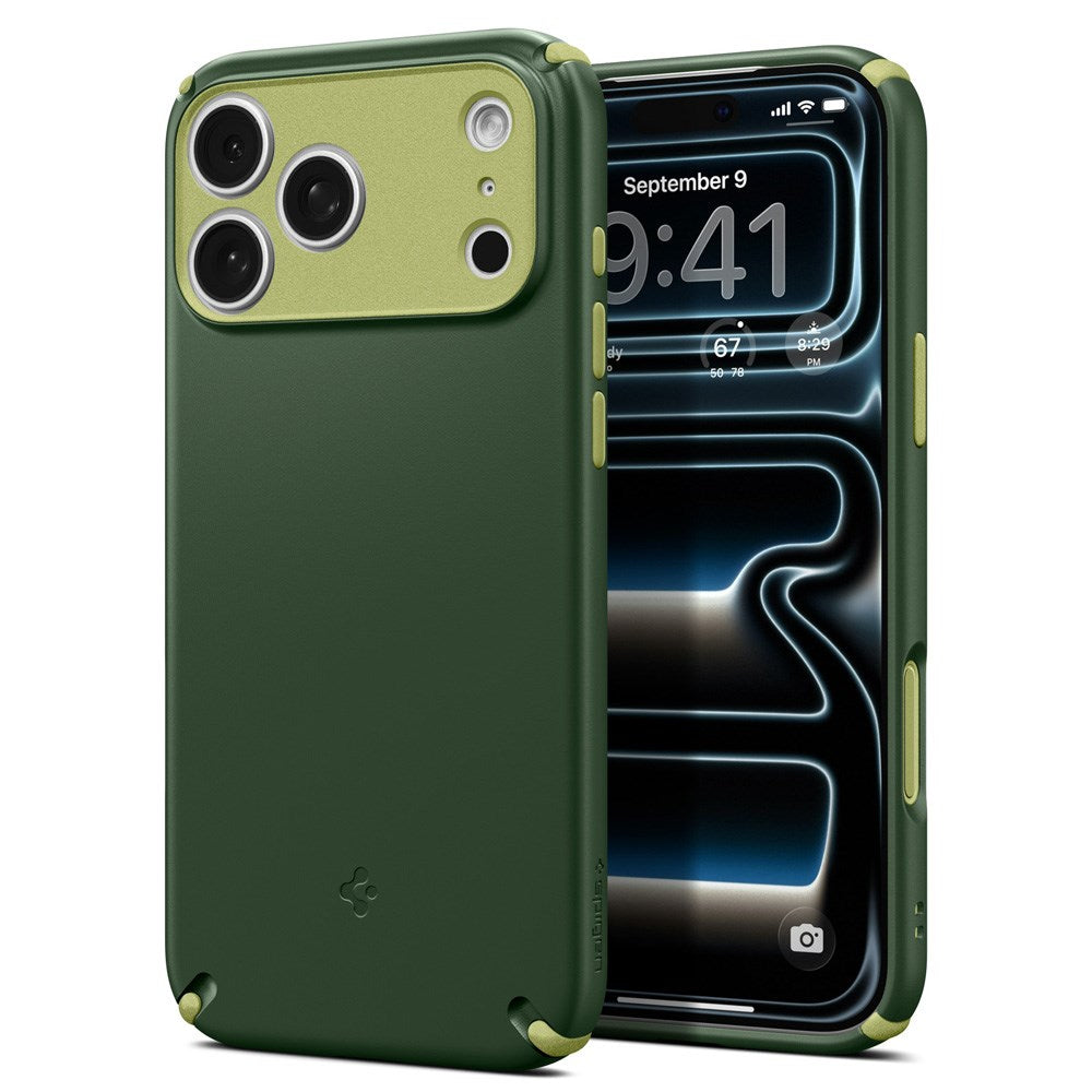 iPhone 17 Pro Spigen Nano Pop Hybrid Case - MagSafe Compatible - Green / Light Green