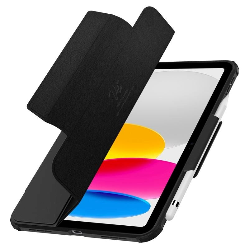 iPad 11" (2025) / iPad 10.9" (2024/2022) Spigen Ultra Hybrid Pro Case - Transparent / Black