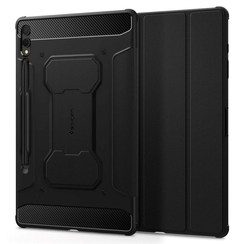 Samsung Galaxy Tab S9+ (Plus) Spigen Rugged Armor Pro Case - Black