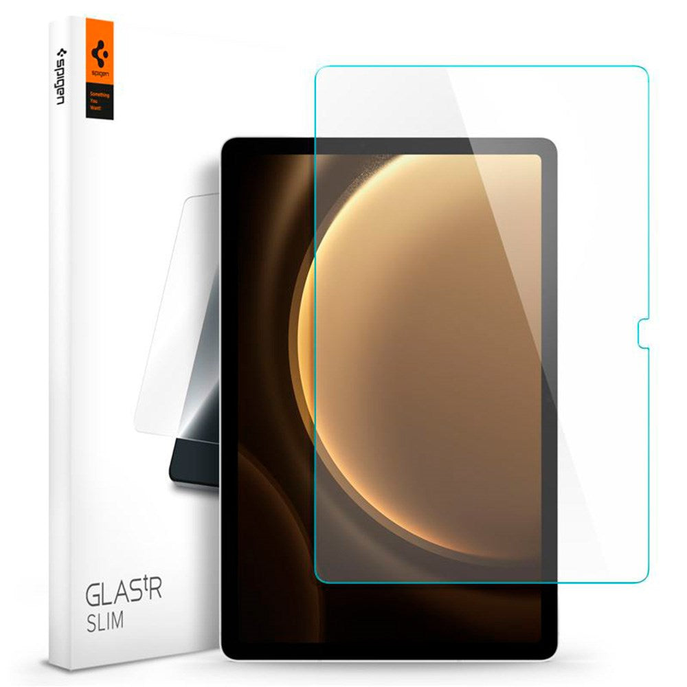 Samsung Galaxy Tab S10 FE / S9 FE Spigen Glas.tr Slim Screen Protection - Transparent