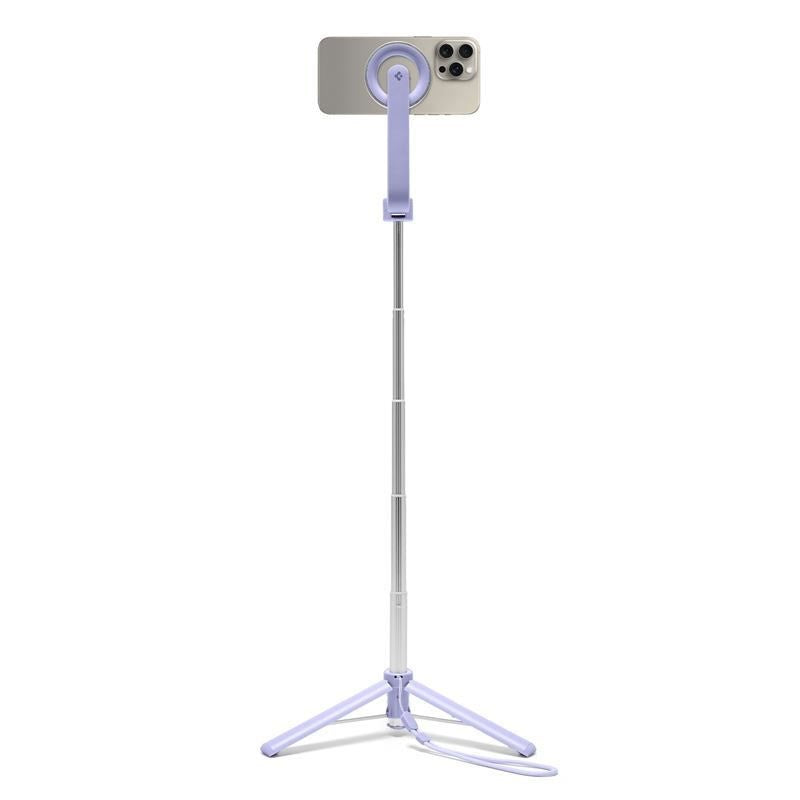 Spigen Tripod Selfie Stick - MagSafe Compatible - Purple