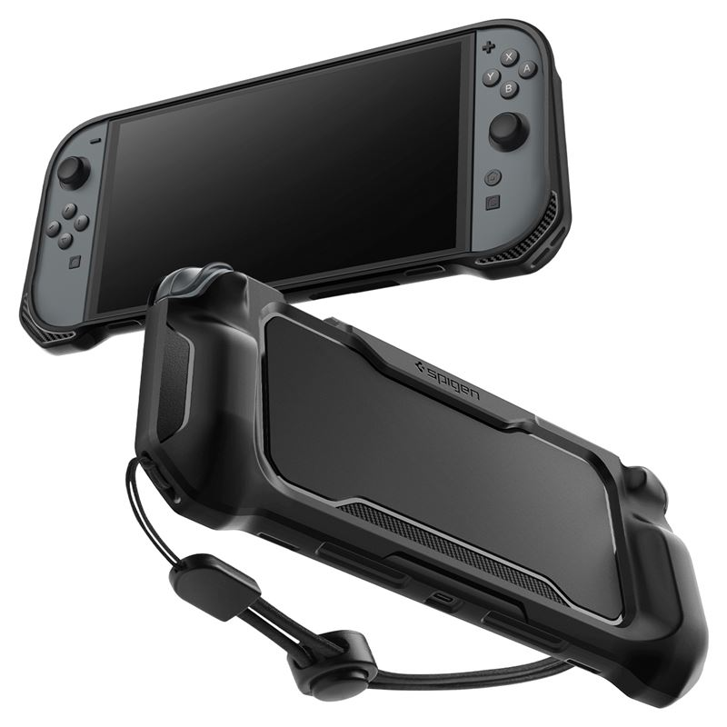 Spigen Nintendo Switch 2 Rugged Armor Case- Black