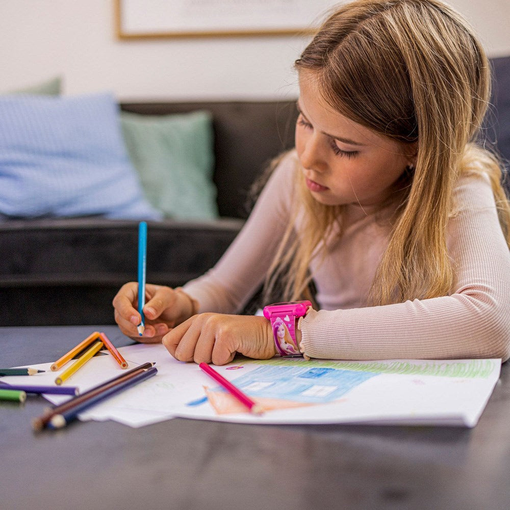 Accutime Smartwatch for Kids with Various Functions - Barbie