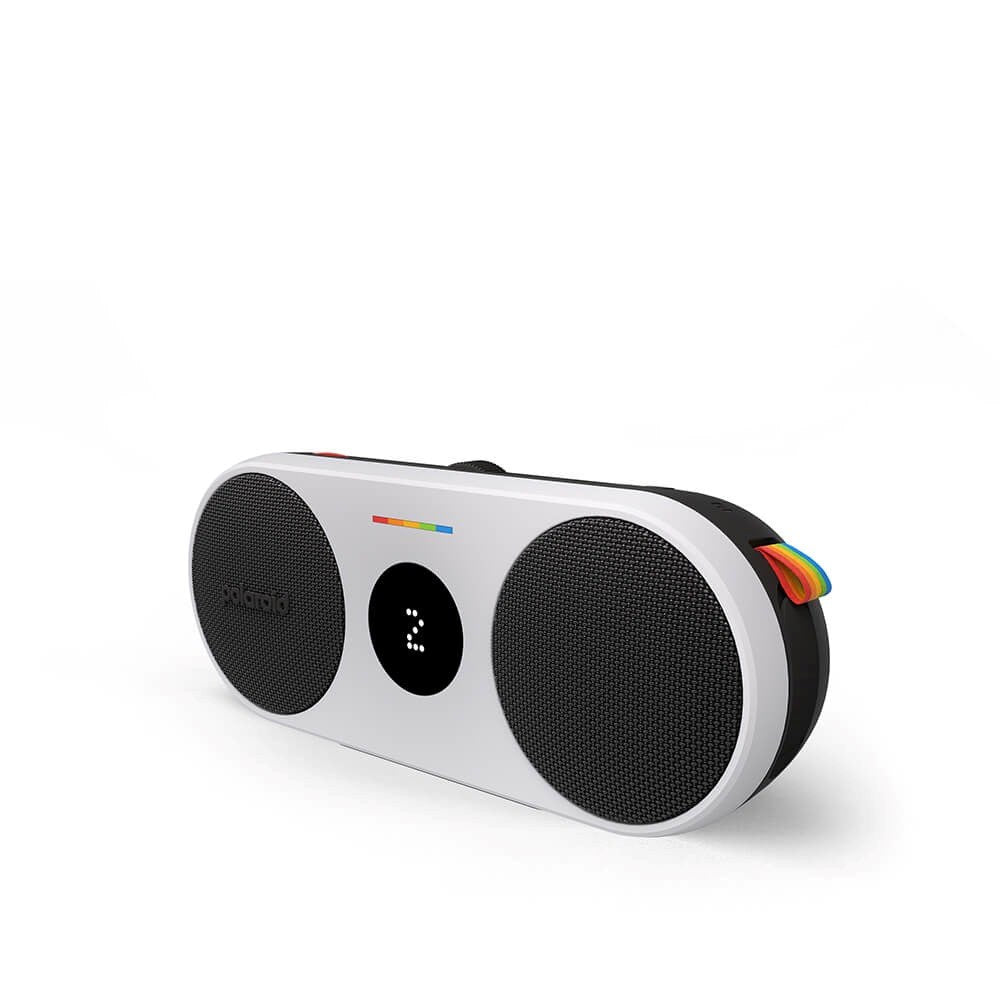 Polaroid Player P2 Portable Bluetooth Speaker - White / Black
