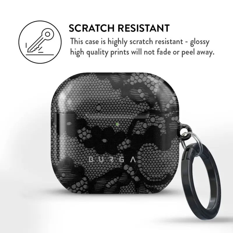Apple AirPods (4th Gen) Burga Case with Carabiner - Magnetic