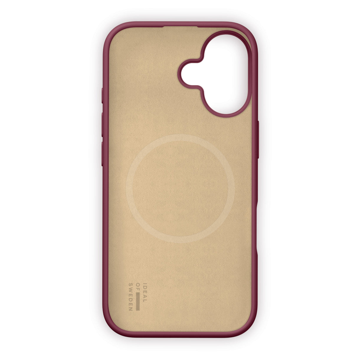 iPhone 17 iDeal Of Sweden Silicone Case - MagSafe Compatible - Fine Wine Bloom
