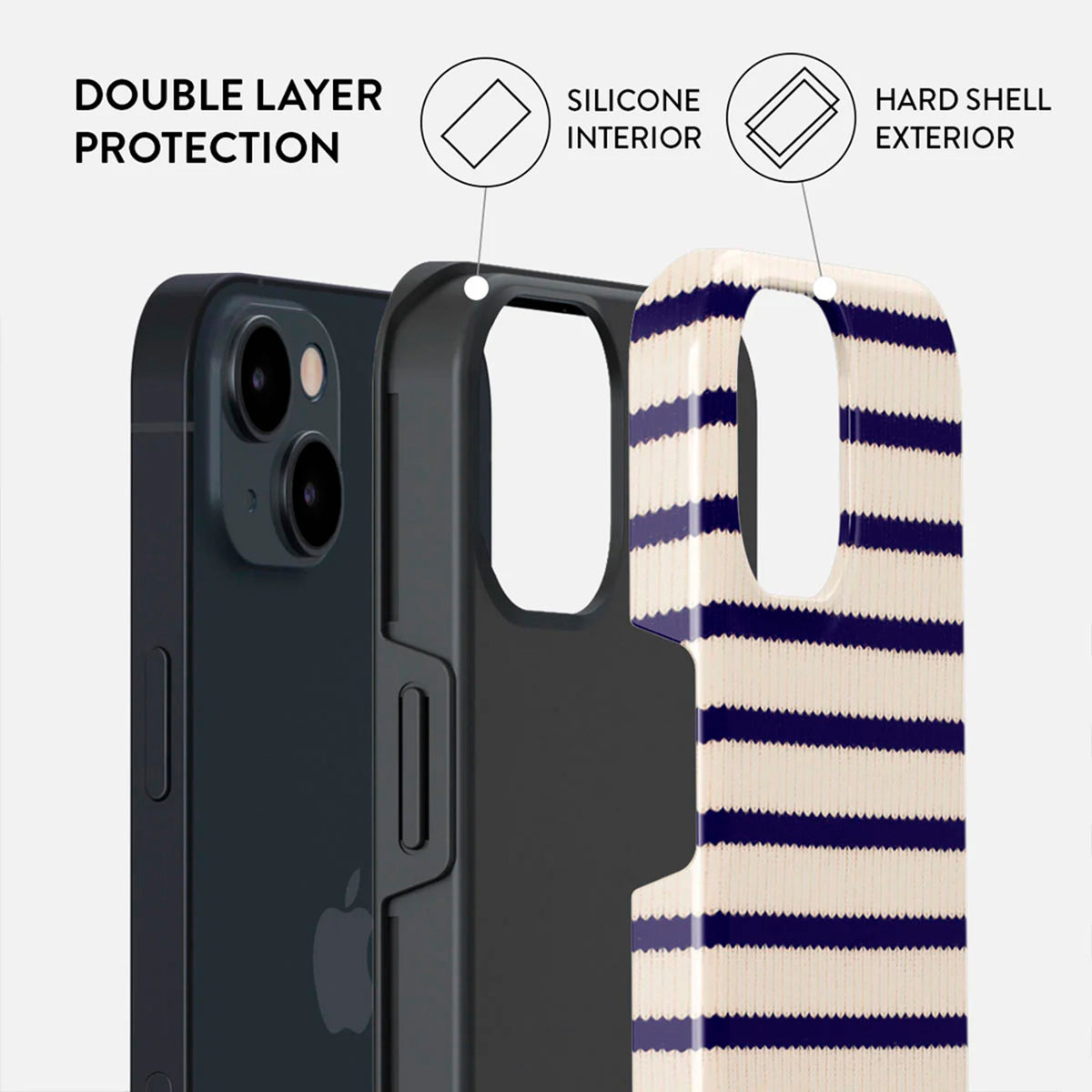 iPhone 13 Burga Tough Fashion Case - MagSafe Compatible - Old Money