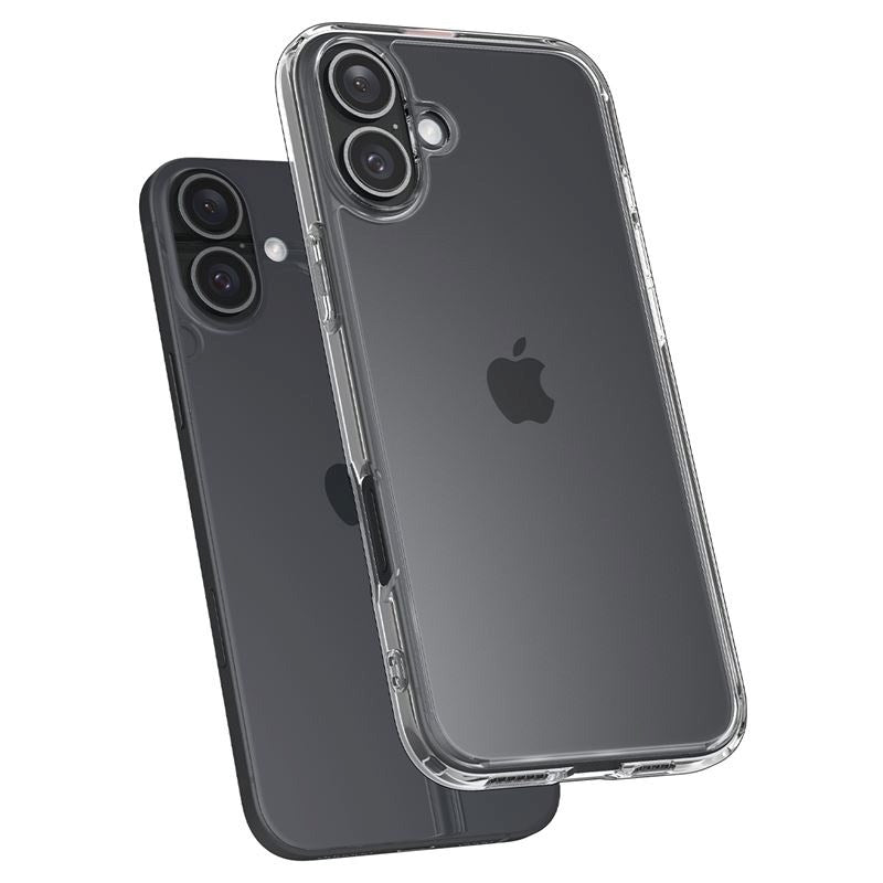 iPhone 16 Plus Spigen Crystal Hybrid Case - Transparent