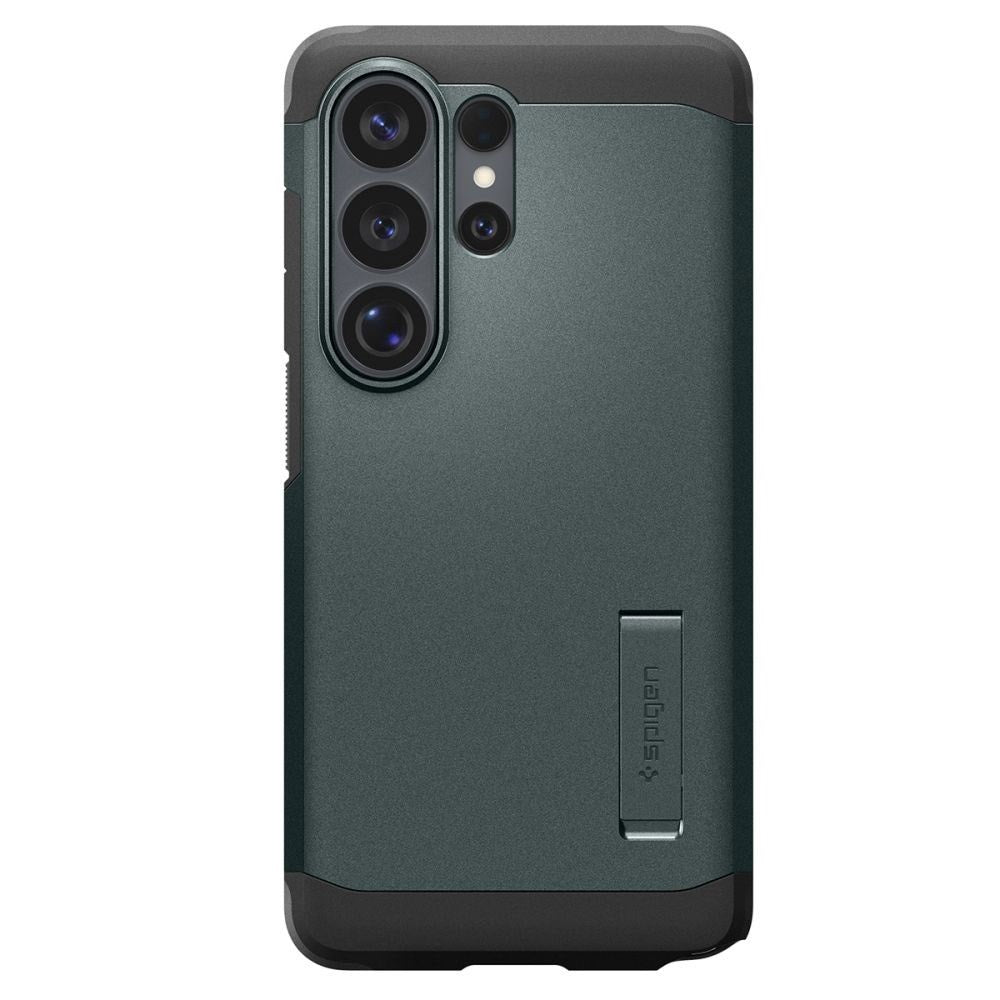 Samsung Galaxy S26 Ultra Spigen Tough Armor Hybrid Case with Kickstand - MagSafe Compatible - Green