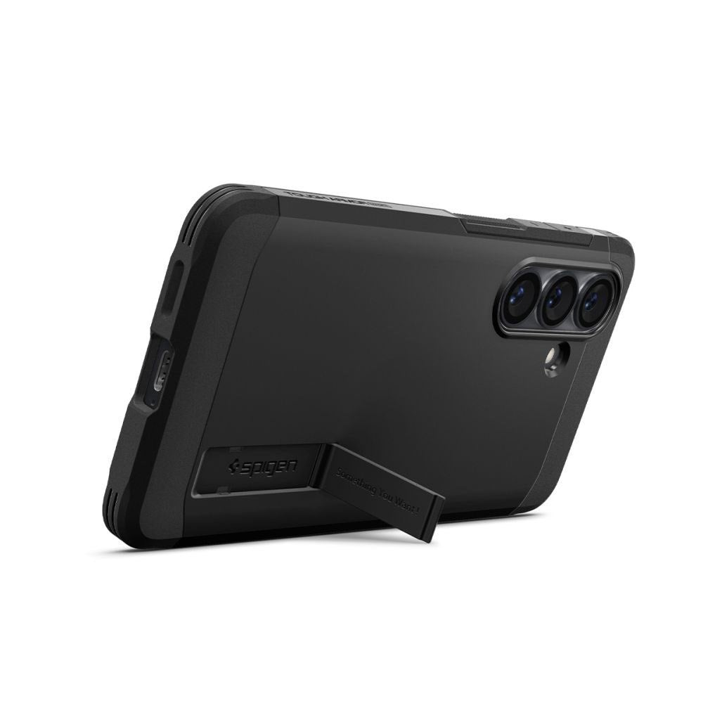 Samsung Galaxy S26 Spigen Tough Armor Hybrid Case with Kickstand - MagSafe Compatible - Black