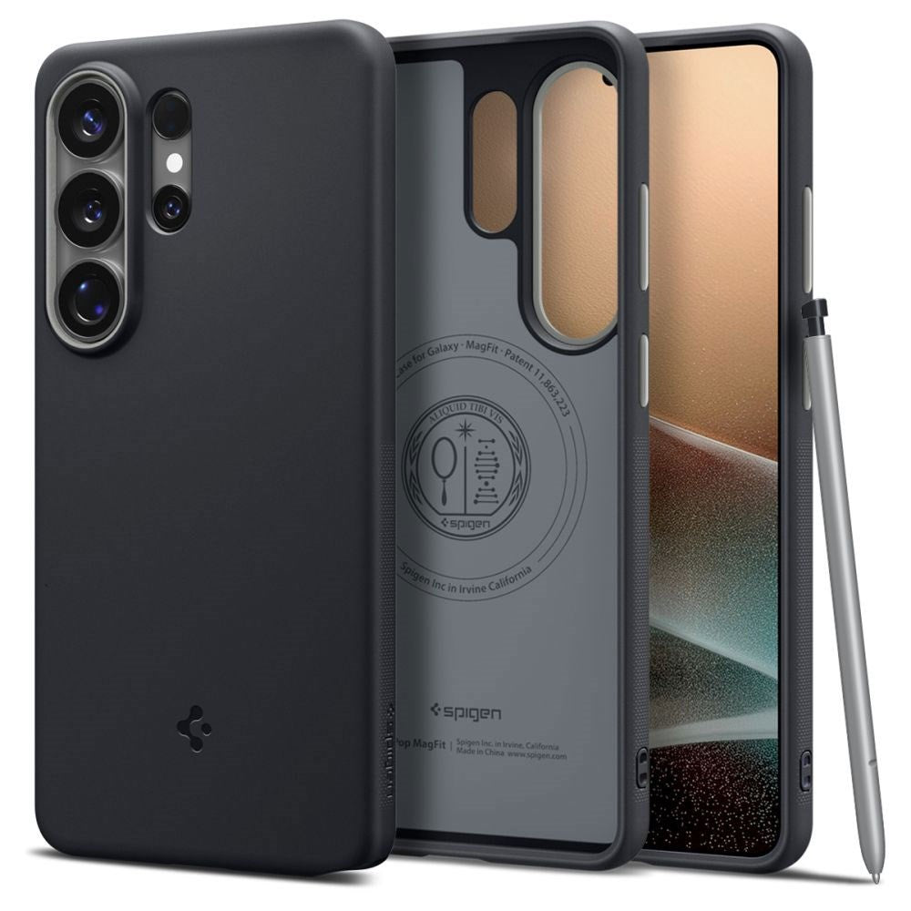 Samsung Galaxy S26 Ultra Spigen Nano Pop Hybrid Case - MagSafe Compatible - Black / Grey