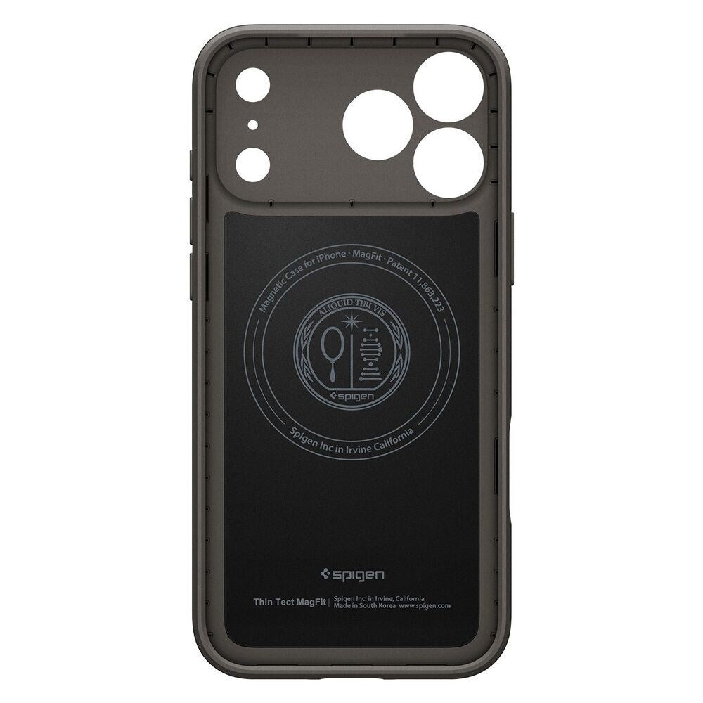 iPhone 18 Pro / 17 Pro Spigen Thin Fit Case - MagSafe Compatible - Grey