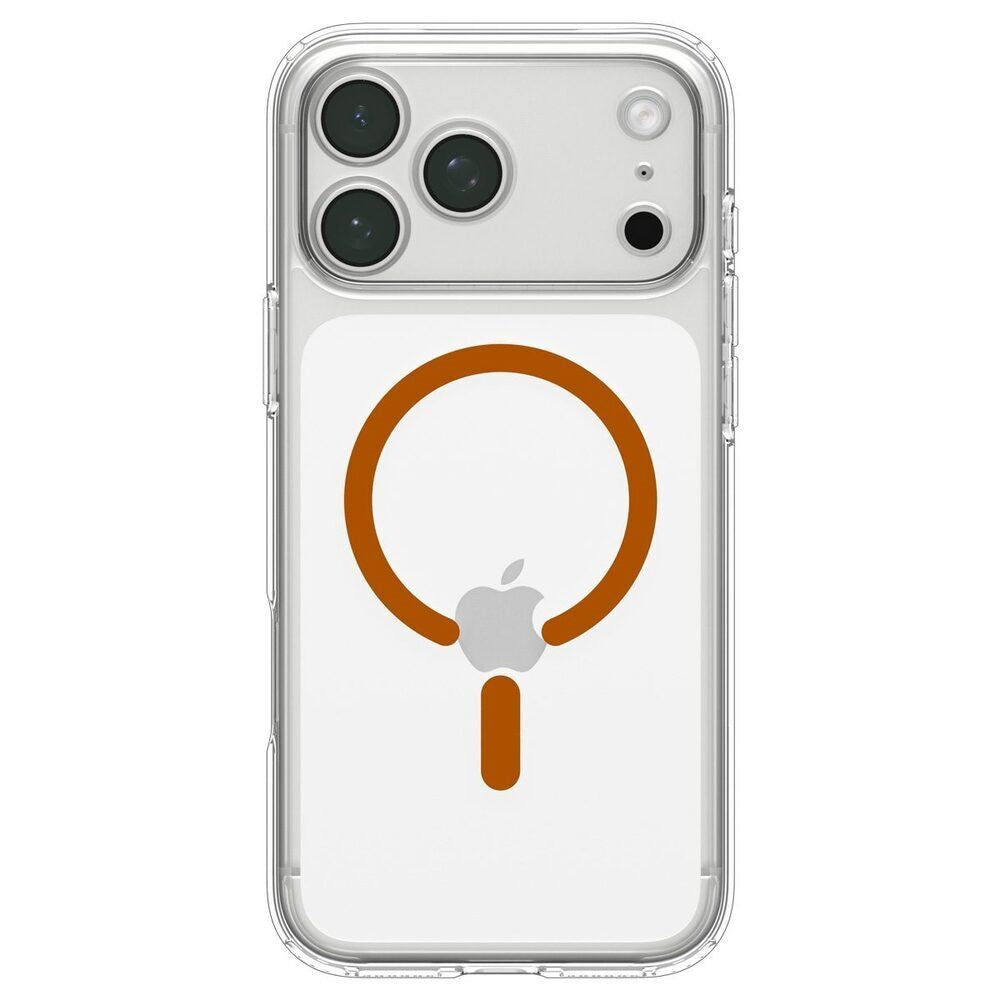 iPhone 18 Pro Max / 17 Pro Max Spigen Ultra Hybrid Case - MagSafe Compatible - Transparent / Orange