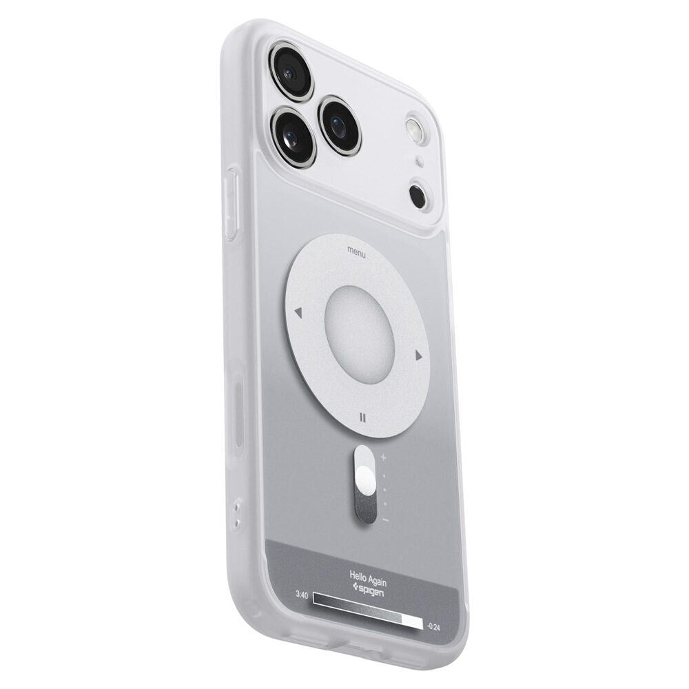 iPhone 18 Pro / 17 Pro Spigen Ultra Hybrid Case - MagSafe Compatible - Silver