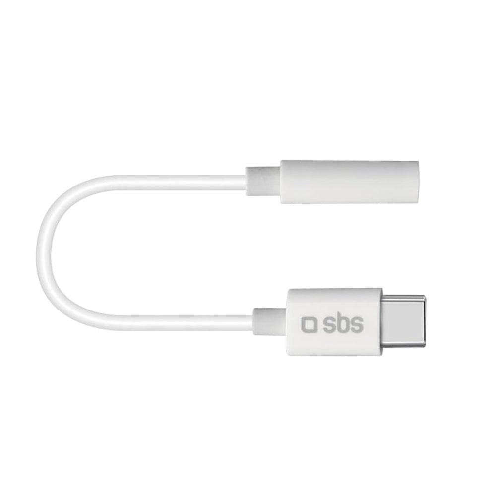 SBS USB-C to 3.5mm Jackstick Adapter - White