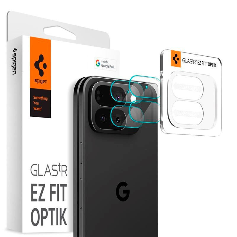 Google Pixel 10 Pro Fold Spigen Glass tR EZ Fit Optik Camera Lens Protector Glass - 2 pcs - Transparent