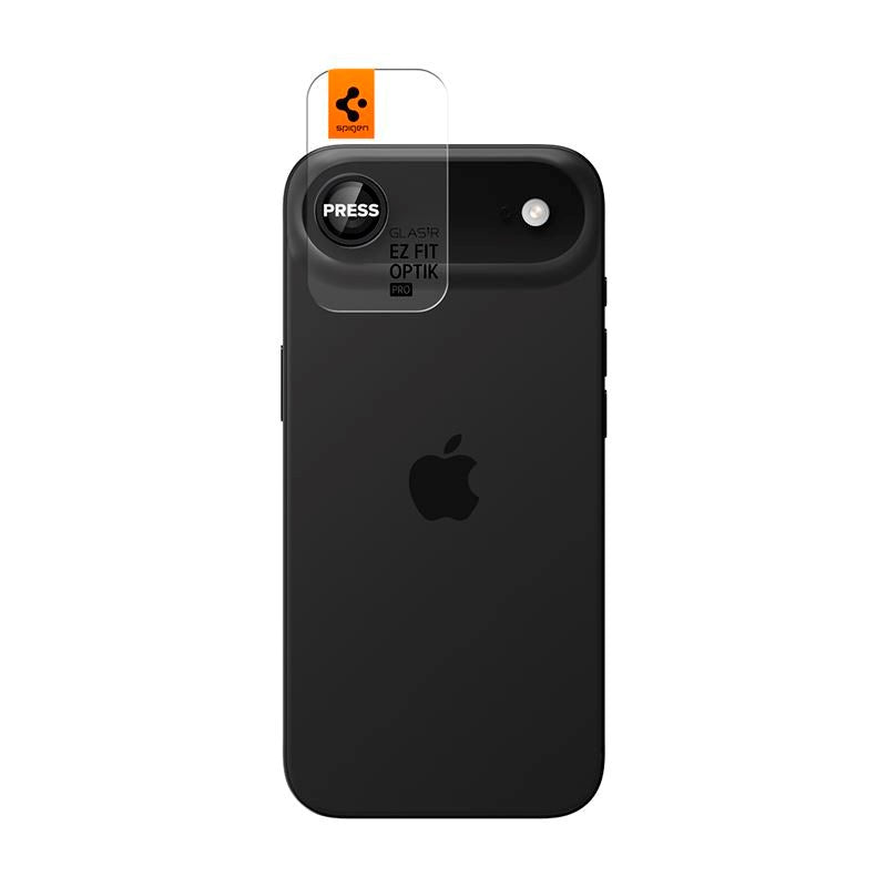 iPhone Air Spigen Glass tR EZ Fit Optik Pro Camera Lens Protector Glass - 2 pcs - Black