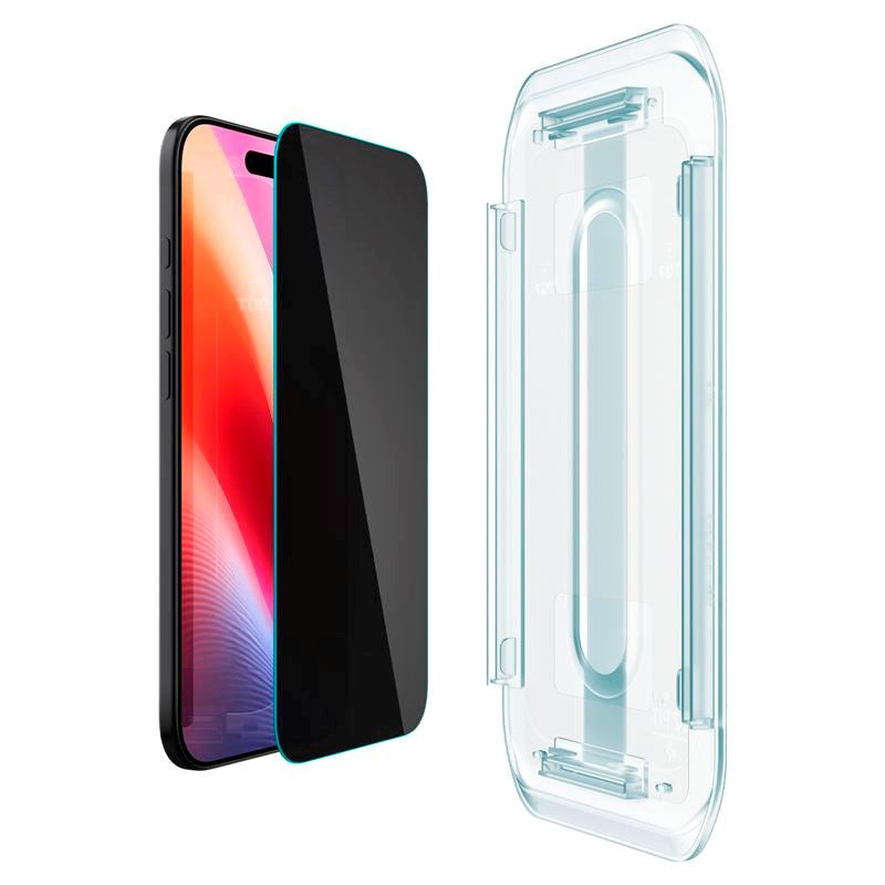 iPhone Air Spigen Glass tR EZ Fit Pro HD Screen Protection Glass - Privacy Function - Transparent