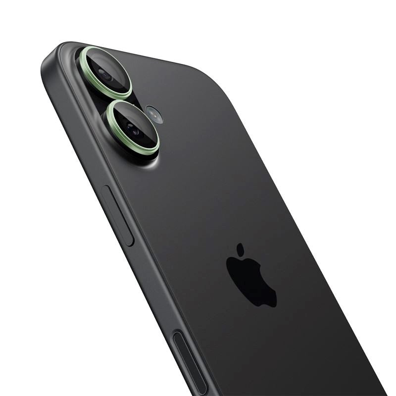iPhone 17 Spigen Glass tR EZ Fit Optik Pro Camera Lens Protector Glass - 2 pcs - Green