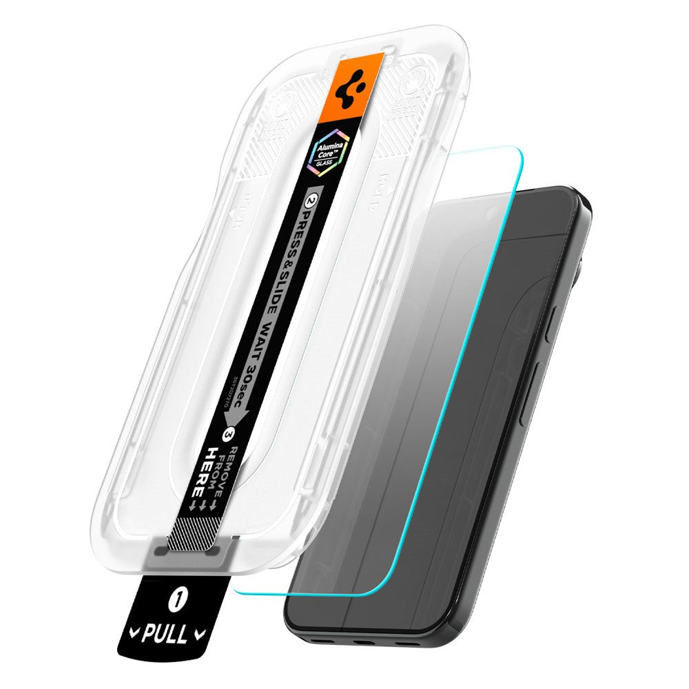 Google Pixel 11 Pro XL Spigen Glass tR EZ Fit Pro Screen Protector - 2 pcs - Transparent