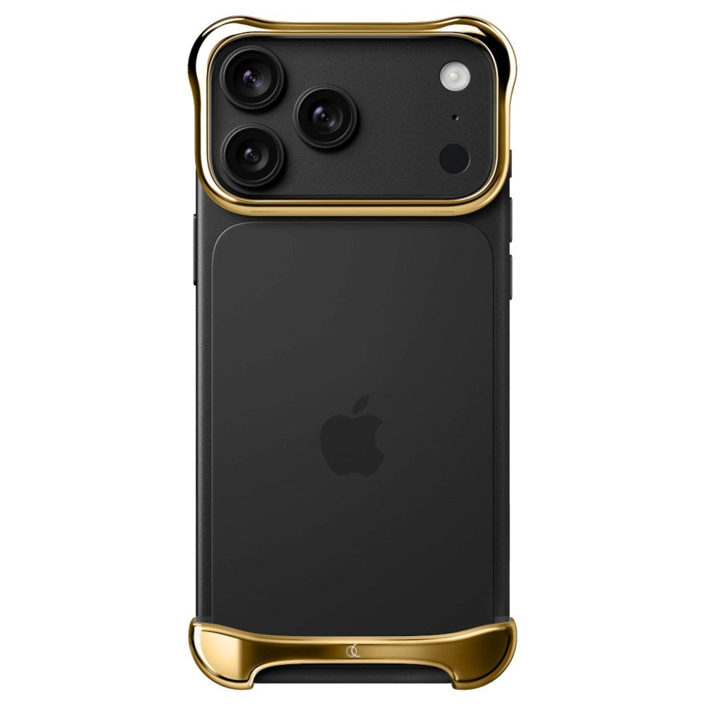iPhone 18 Pro Arc Pulse Aluminum Bumper Case - Gold